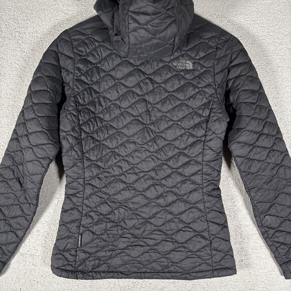 The‎ North Face Thermoball Hoodie Women’s Size XS Full Zip Black *Flaws - Picture 15 of 16